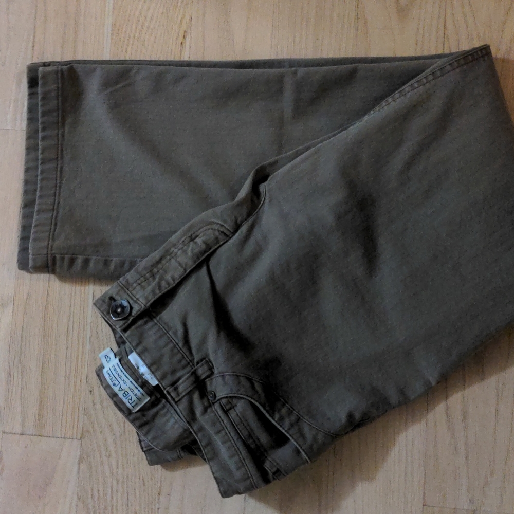 Tribal Jeans Stretch-Extensible Khaki Color Size 10P